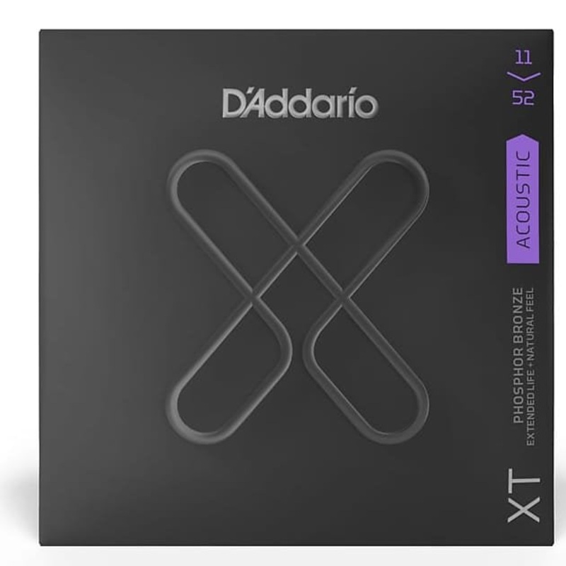 d-addario-xtapb1152-xt-acoustic-phosphor-bronze-custom-light-11-52-2019 D'Addario XTAPB1152 XT Acoustic Phosphor Bronze, Custom Light, 11-52 2019