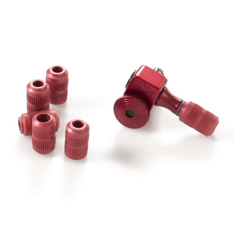 genuine-sperzel-b-upgrade-red-knurled-single-button-new Genuine Sperzel #B Upgrade Red Knurled Single button - NEW