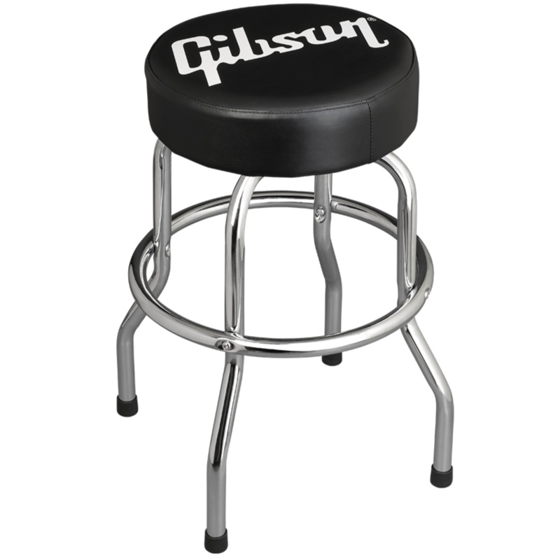 gibson-ga-stool2-premium-playing-stool-standard-logo-short-chrome Gibson GA-STOOL2 Premium Playing Stool, Standard Logo, Short - Chrome