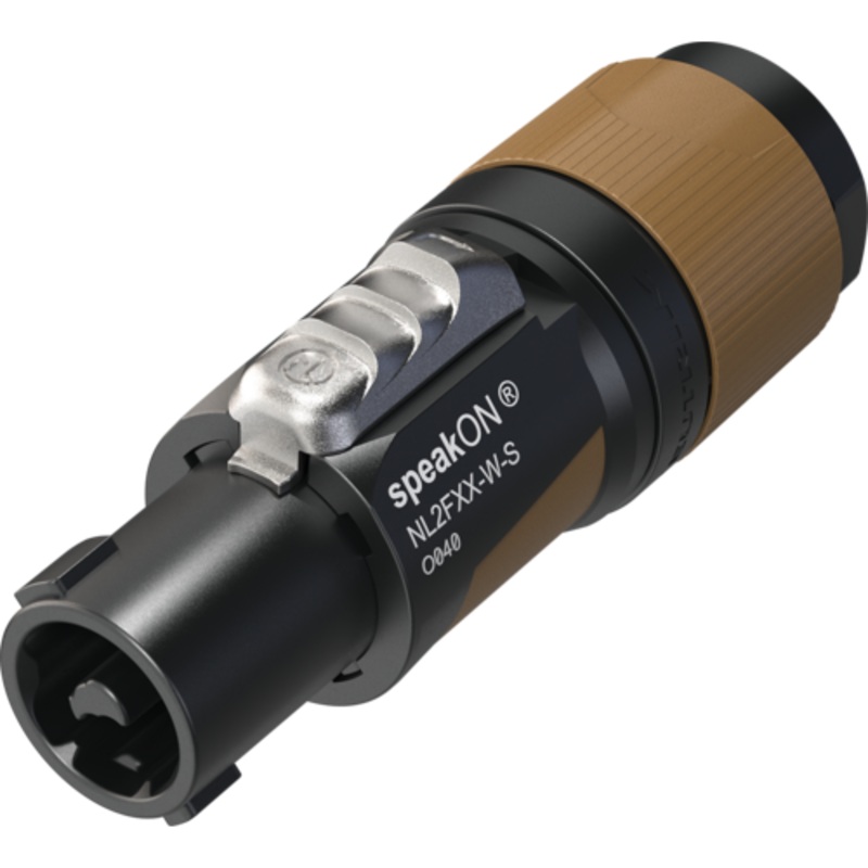 hosa-nl2fxx-w-s-neutrik-2-pole-speakon-connector Hosa NL2FXX-W-S Neutrik 2-pole speakON Connector