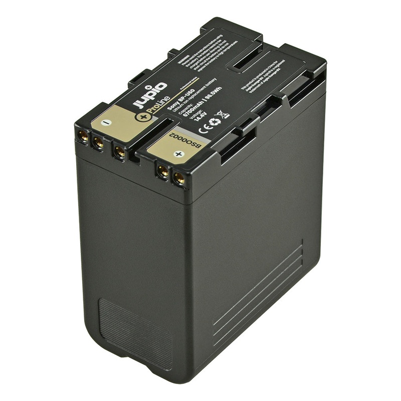 jupio-proline-li-ion-14-4v-6700mah-battery-for-sony-bp-u60-camera Jupio ProLine Li-ion 14.4V 6700mAh Battery For Sony BP-U60 Camera