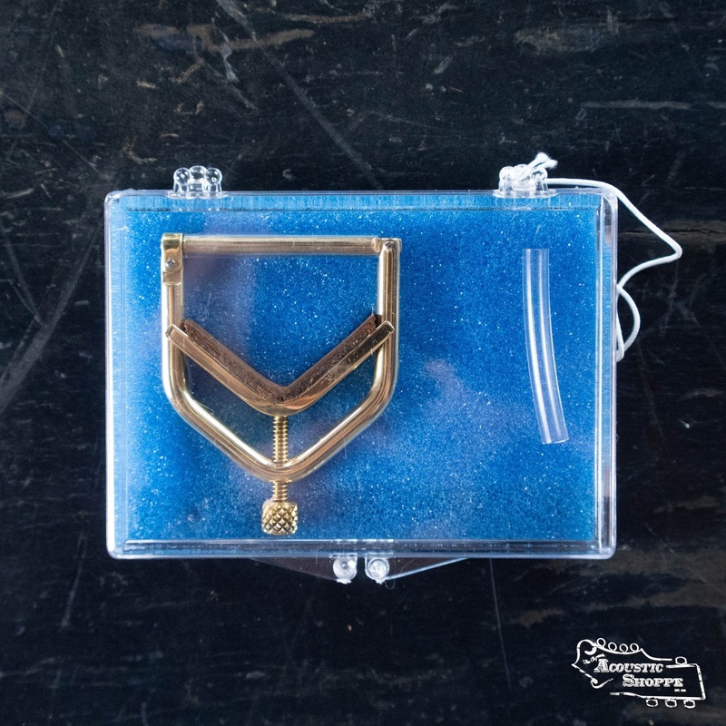 kat-eyz-brass-0-radius-banjo-capo-1-4-ts Kat Eyz Brass 0" Radius Banjo Capo (1/4 TS)