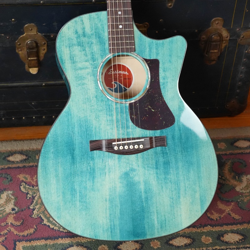 new-2026-model-eastman-pch3-gace-fb-sitka-laminated-maple-faded-blue-gloss-grand-auditorium-cutaway-guitar-w-electronics-3933 *New 2026 Model* Eastman PCH3-GACE-FB Sitka/Laminated Maple Faded Blue Gloss Grand Auditorium Cutaway Guitar w/Electronics #3933