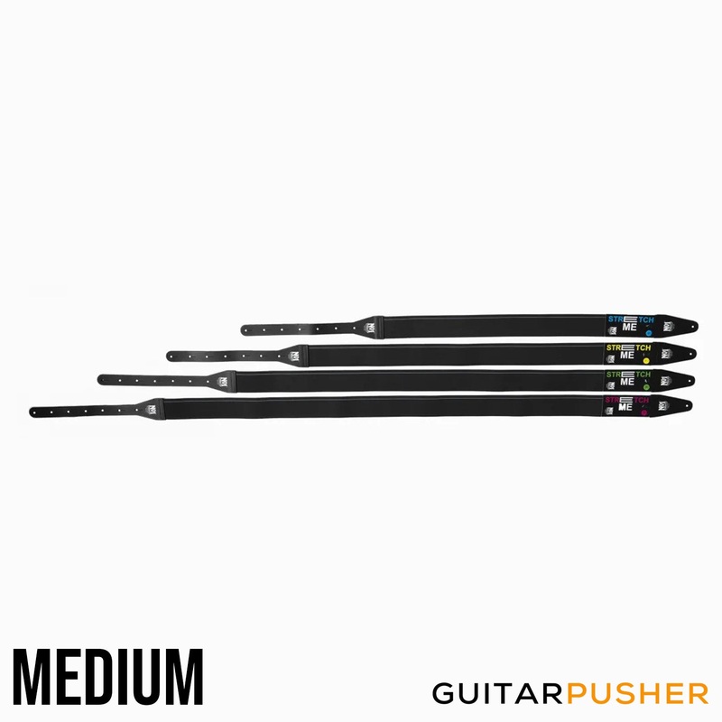 no-1-stretch-the-original-guitar-strap-black No. 1 Stretch The Original Guitar Strap - Black