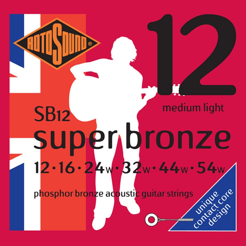 rotosound-phosphor-bronze-acoustic-guitar-strings-medium-light-12-54-sb12 Rotosound Phosphor Bronze Acoustic Guitar Strings Medium Light 12-54 SB12