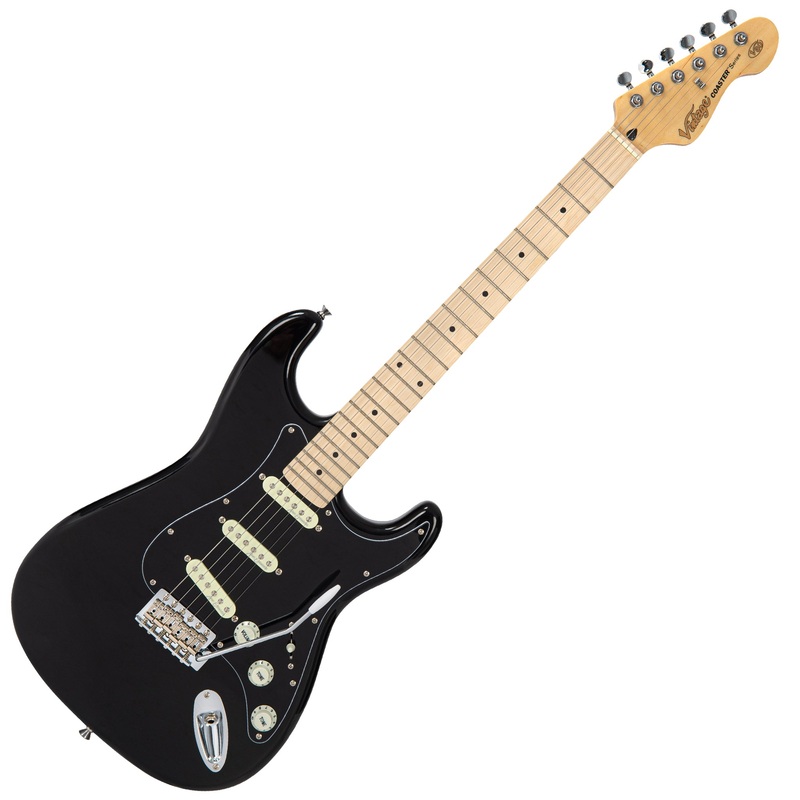vintage-v60-maple-coaster-series-electric-guitar-boulevard-black Vintage V60 Maple Coaster Series Electric Guitar ~ Boulevard Black