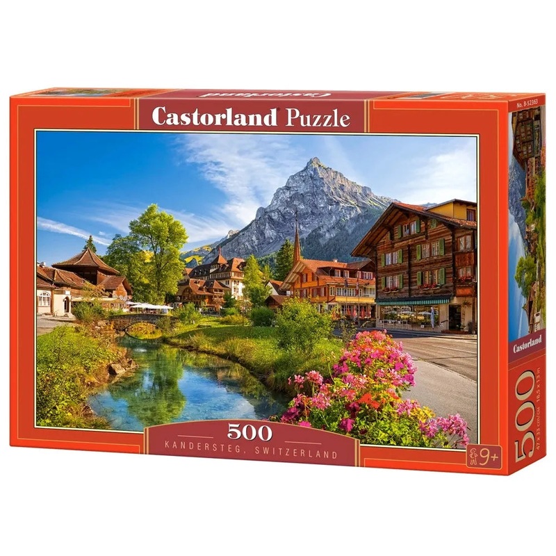 castorland-500-pieces-kandersteg-switzerland-puzzle Castorland 500-Pieces Kandersteg Switzerland Puzzle