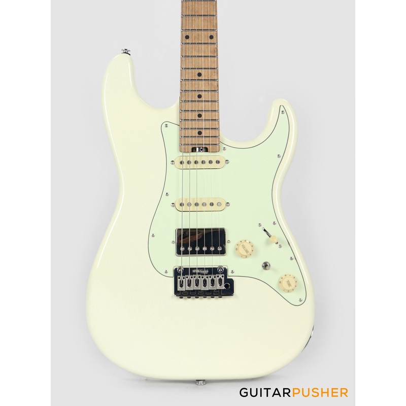 crafter-guitars-charlotte-s-vvs-mp-mw-s-style-hss-electric-guitar-roasted-maple-neck-roasted-maple-fingerboard-w-gig-bag-malty-white Crafter Guitars Charlotte S VVS MP MW, S-Style HSS Electric Guitar, Roasted Maple Neck/Roasted Maple Fingerboard, w/ Gig Bag - Malty White