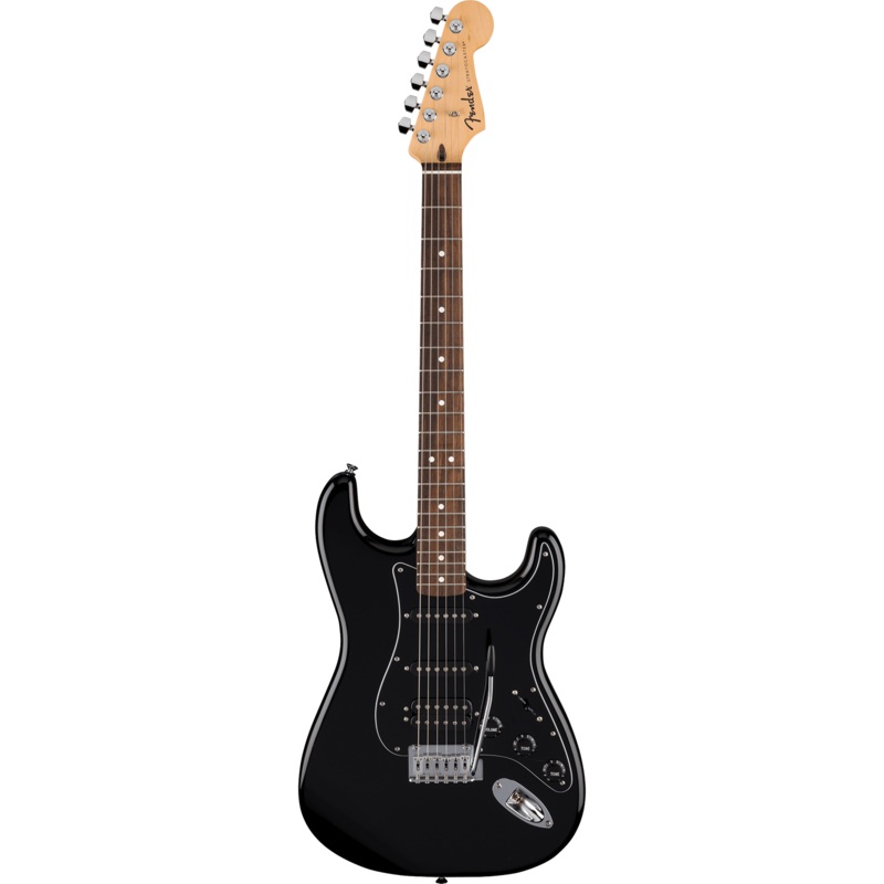 fender-026-6441-506-standard-strat-hss-lrl-black Fender 026-6441-506 Standard Strat, HSS, LRL, Black