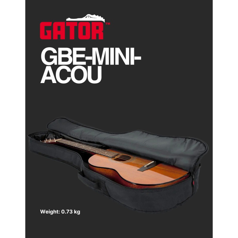 gator-mini-acoustic-gig-bag-gbe-mini-acou Gator Mini Acoustic Gig Bag - GBE-Mini-Acou