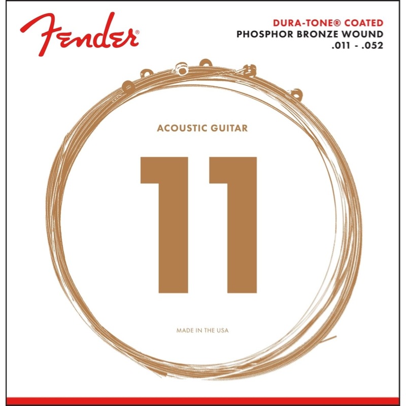 genuine-fender-860cl-phosphor-bronze-durat-tone-coated-strings-11-52 Genuine Fender 860CL Phosphor Bronze Durat-tone Coated Strings 11-52
