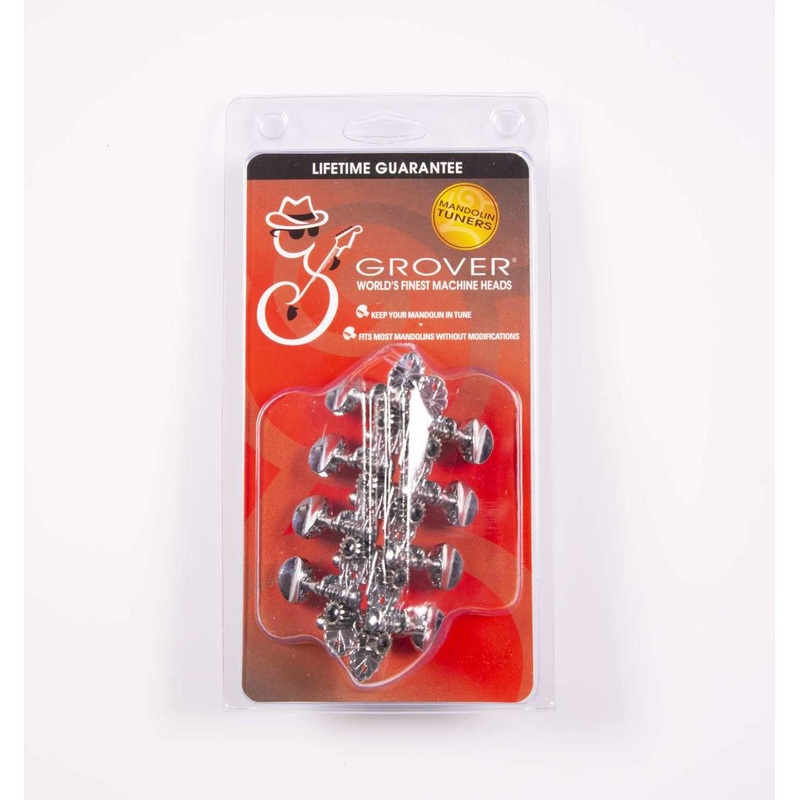 genuine-grover-sta-tite-mandolin-4-4-chrome-set-of-8 Genuine Grover Sta-Tite Mandolin 4+4 Chrome Set of 8