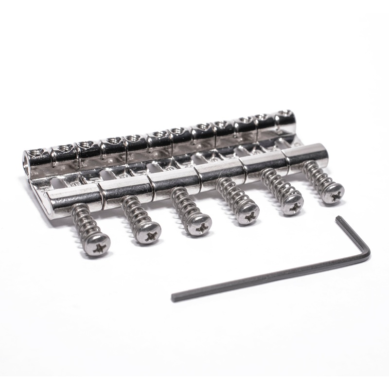 genuine-highwood-contoured-saddles-set-of-6-2-7-32-vintage-spacing-nickel Genuine Highwood Contoured Saddles, Set of 6, 2-7/32" vintage spacing, Nickel