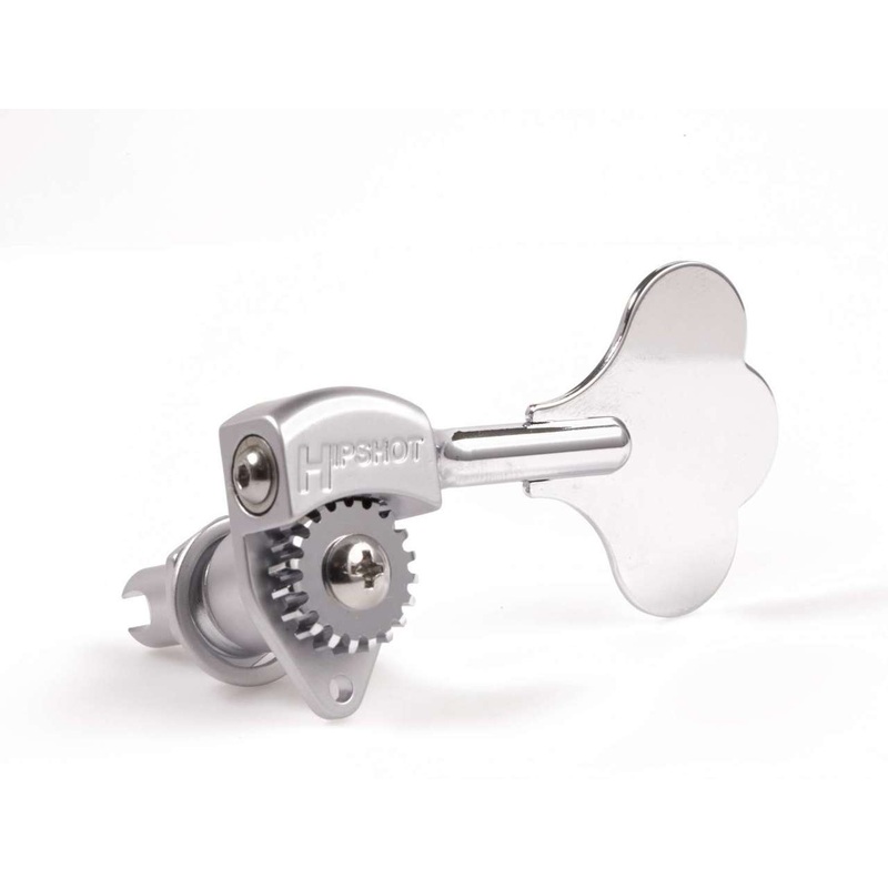 hipshot-ultralite-lic-tuner-hb6c-3-8-satin-chrome-4-inline-set-auth-dealer Hipshot Ultralite LIC Tuner HB6C 3/8 Satin Chrome - 4 Inline Set Auth Dealer