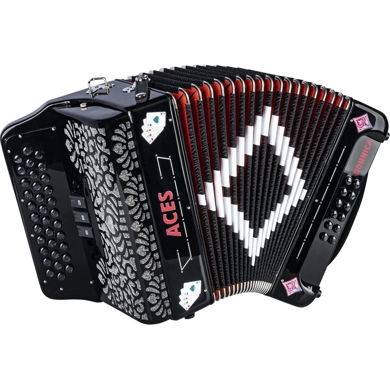 hohner-aces-ii-diatonic-accordion-keys-of-f-bb-eb Hohner ACES II Diatonic Accordion - Keys of F/Bb/Eb