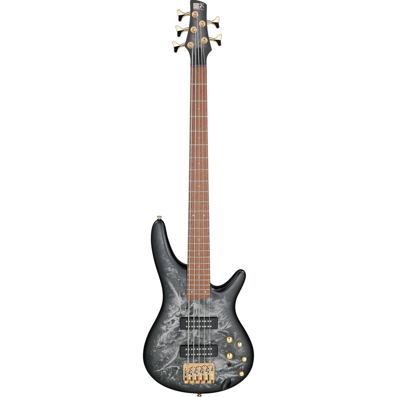 ibanez-sr305edxbzm-sr-standard-5-string-bass-black-ice-frozen-matte Ibanez SR305EDXBZM SR Standard 5-string Bass, Black Ice Frozen Matte