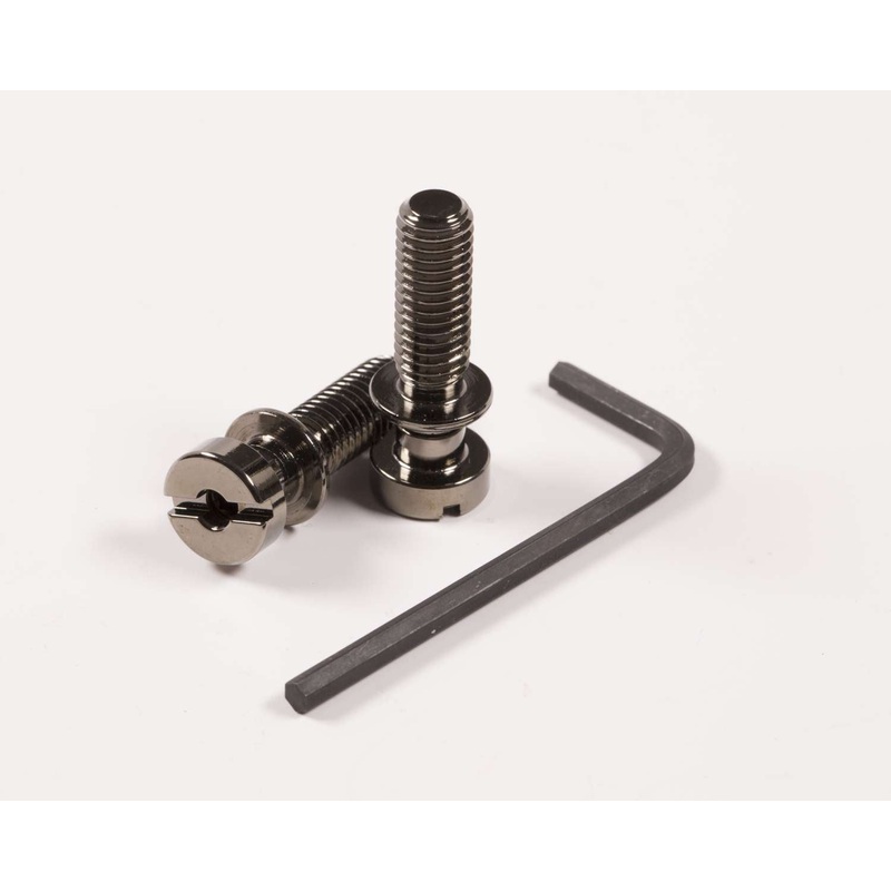 tone-ninja-metric-locking-stop-tailpiece-studs-2-steel-0-781-inch-black-nickel-usa-made Tone Ninja Metric Locking Stop Tailpiece Studs (2) Steel 0.781 Inch Black Nickel (USA Made)