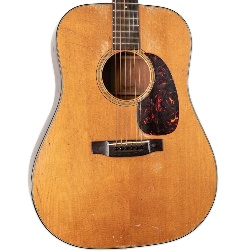 vintage-martin-1961-d-18-with-original-case VINTAGE MARTIN 1961 D-18 WITH ORIGINAL CASE