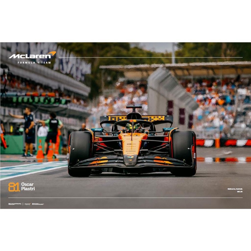 formula-1-f1-oscar-piastri-melbourne-poster Formula 1 - F1 Oscar Piastri Melbourne Poster
