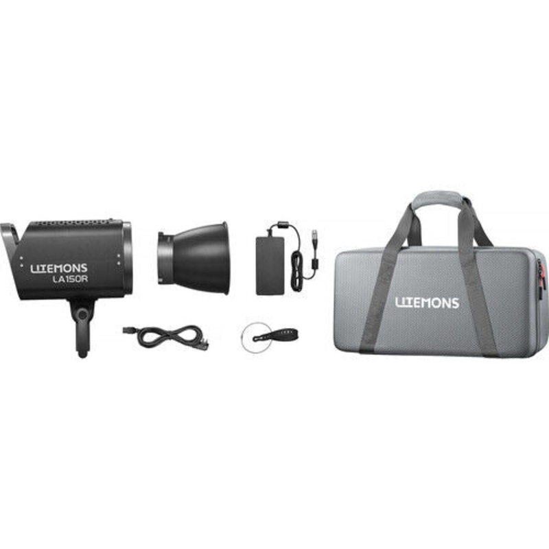 godox-litemons-la150r-rgb-led-monolight-black-travel-kit Godox Litemons LA150R RGB LED Monolight (Black, Travel Kit)