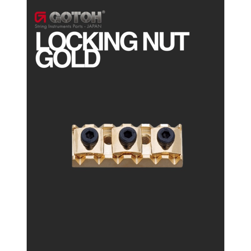 gotoh-locking-nut-gold Gotoh Locking Nut - Gold