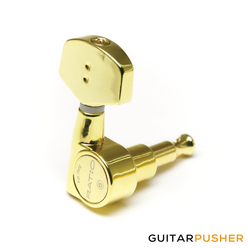 graphtech-ratio-electric-3-3-contemporary-2-pin-gold-prn-2311-g0 Graphtech Ratio Electric 3+3 Contemporary 2 Pin - Gold PRN-2311-G0