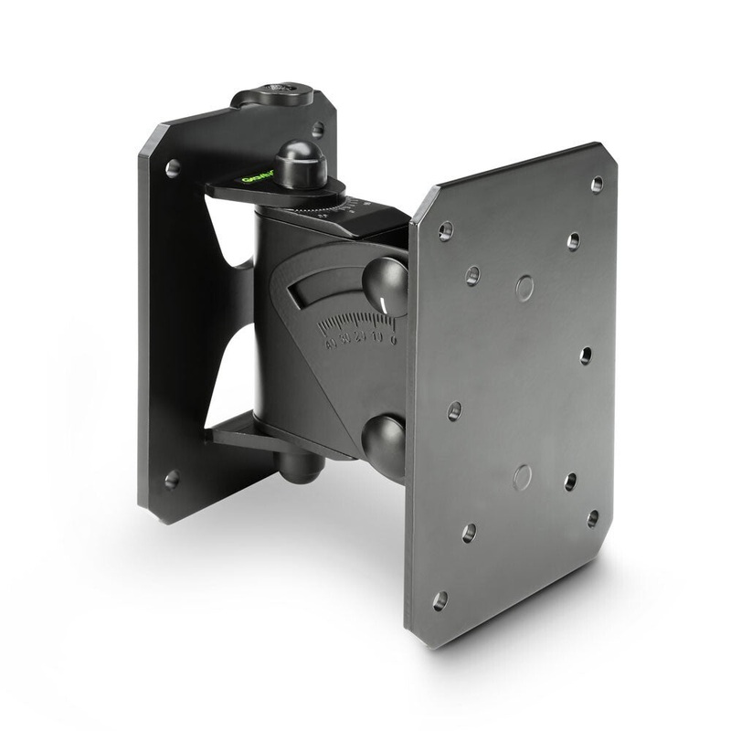 gravity-spwmbs20b-tilt-swivel-steel-wall-mount-holder-for-speaker-20kg-black Gravity SPWMBS20B Tilt & Swivel Steel Wall Mount Holder For Speaker 20KG Black