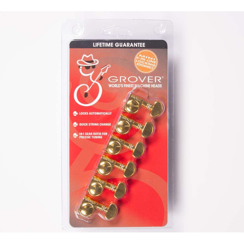 grover-406g6-mid-size-locking-rotomatic-6-in-line-tuners-gold Grover 406G6 Mid-Size Locking Rotomatic 6 In line Tuners Gold