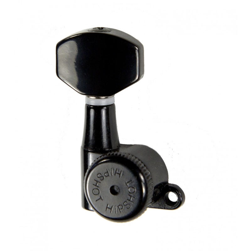 hipshot-grip-lock-enclosed-6-in-line-staggered-post-black-locking-tuner Hipshot Grip-Lock Enclosed 6 in line staggered post Black locking tuner