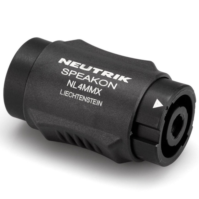 hosa-nl4mmx-neutrik-speaker-coupler-speakon-to-same-loc-1s Hosa NL4MMX Neutrik Speaker Coupler speakON to Same (Loc:1S)