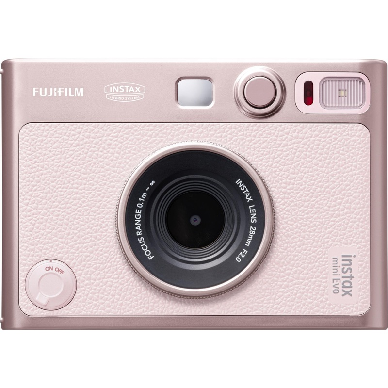 instax-mini-evo-instant-camera-gentle-rose Instax Mini EVO Instant Camera (Gentle Rose)