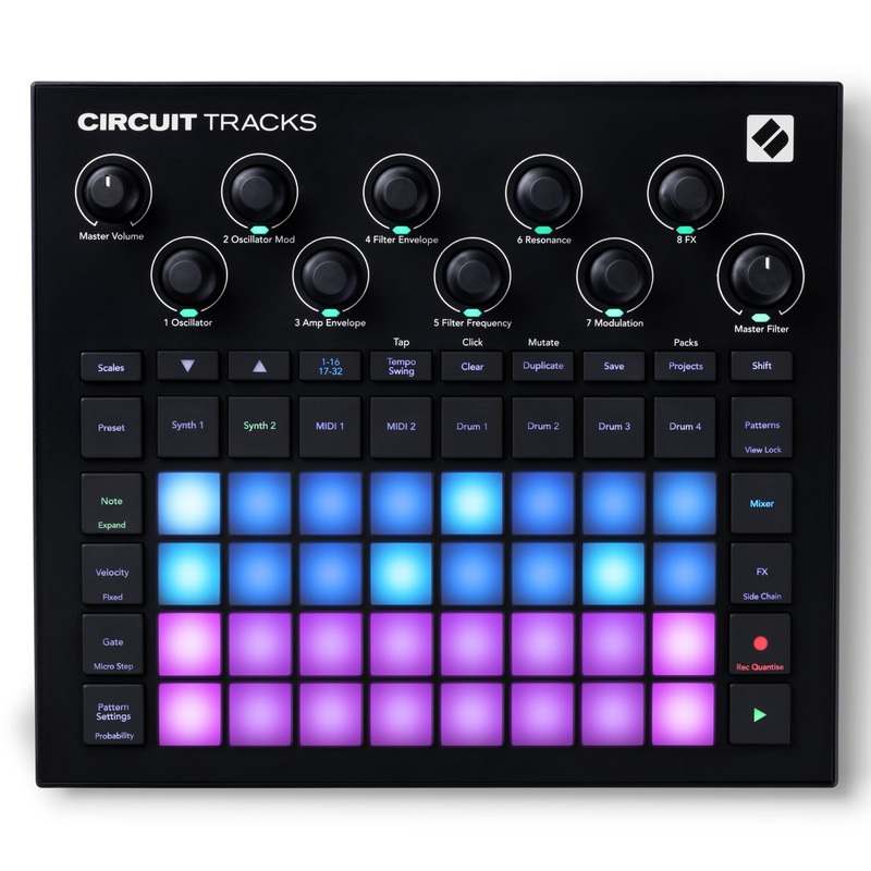 novation-circuit-tracks-standalone-groovebox-with-synths-drums-and-sequencer Novation CIRCUIT-TRACKS Standalone Groovebox with Synths, Drums and Sequencer