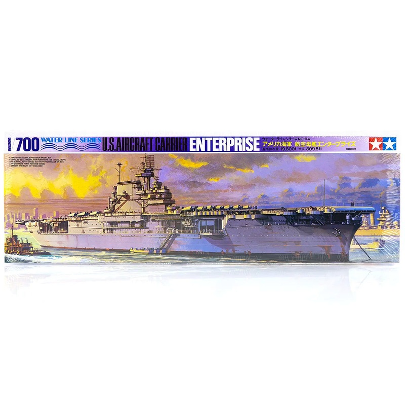 tamiya-1-700-u-s-enterprise-aircraft-carrier-scaled-plastic-model-kit Tamiya 1/700 U.S. Enterprise Aircraft Carrier Scaled Plastic Model Kit