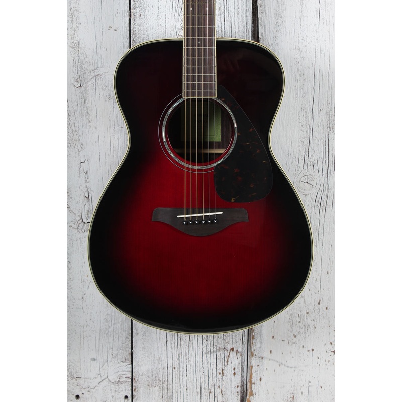 yamaha-fs830-dsr-concert-body-acoustic-guitar-solid-spruce-top-dusk-sun-red Yamaha FS830 DSR Concert Body Acoustic Guitar Solid Spruce Top Dusk Sun Red
