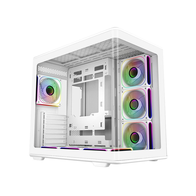 cooler-master-600-curved-tempered-glass-dual-chamber-atx-case-white Cooler Master 600 Curved Tempered Glass Dual-Chamber ATX Case - White