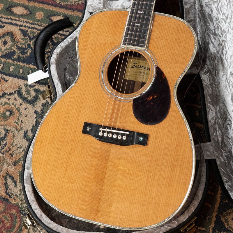 eastman-e40om-tc-aaa-grade-thermo-cured-adirondack-rosewood-orchestra-model-acoustic-guitar-4586 Eastman E40OM-TC AAA Grade Thermo-cured Adirondack/Rosewood Orchestra Model Acoustic Guitar #4586