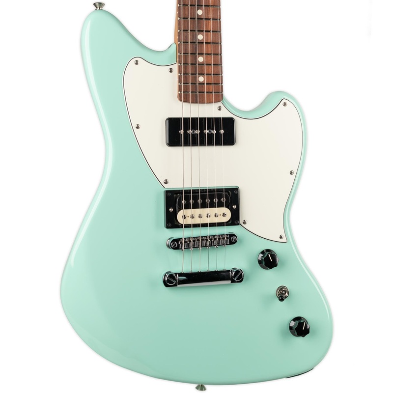 fender-alternate-reality-powercaster-surf-green-with-bag FENDER ALTERNATE REALITY POWERCASTER SURF GREEN WITH BAG