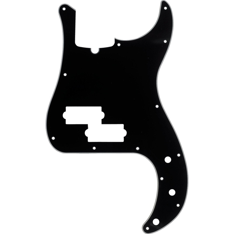 genuine-fender-p-bass-american-standard-pickguard-black-13-hole-099-1352-000 Genuine Fender P-Bass American Standard Pickguard Black 13-hole 099-1352-000
