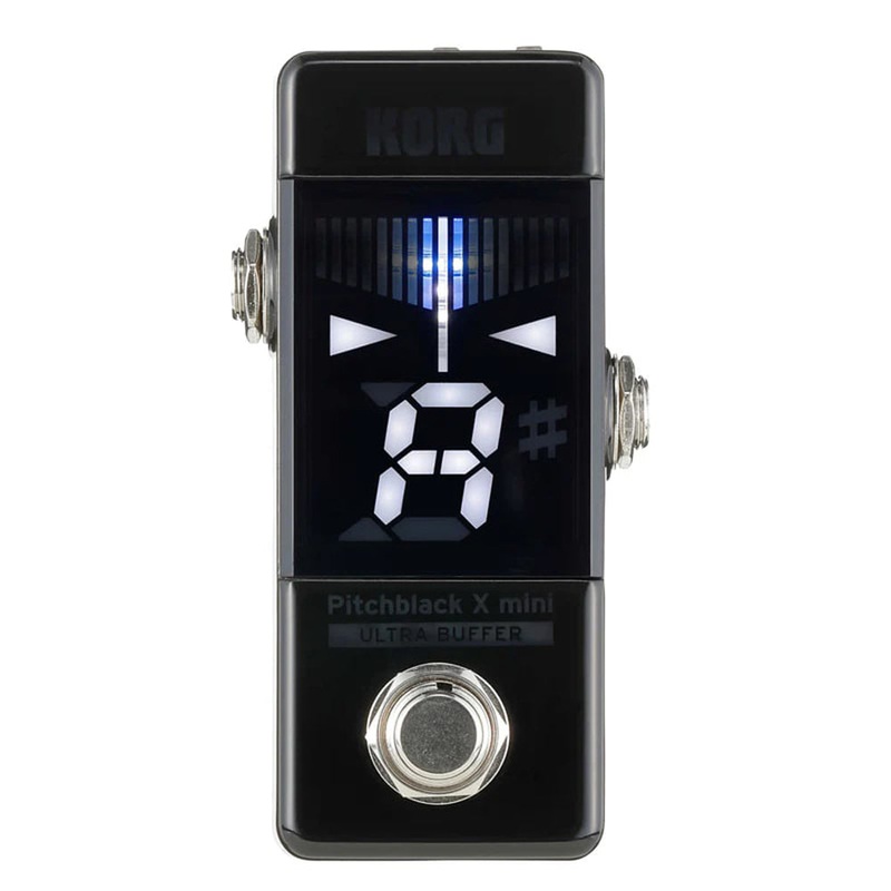 korg-pbxmini-pitchblack-x-mini-tuner-pedal-w-ultra-buffer Korg PBXMINI Pitchblack X Mini Tuner Pedal w/ Ultra Buffer