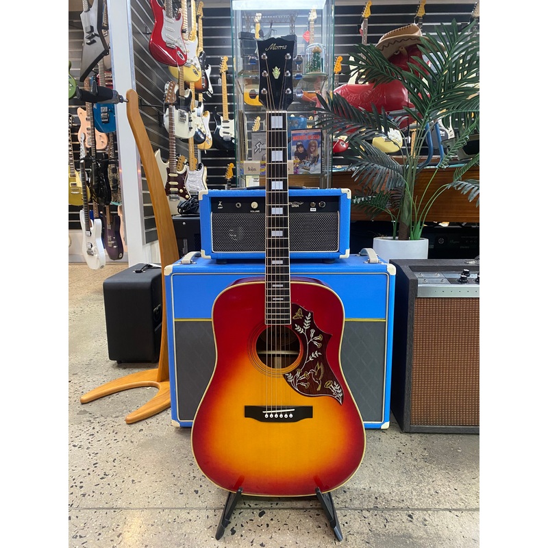morris-made-in-japan-70-s-wh-20-h-bird-style-sunburst-pre-loved Morris Made In Japan 70's WH-20 H/Bird Style Sunburst ***Pre Loved***