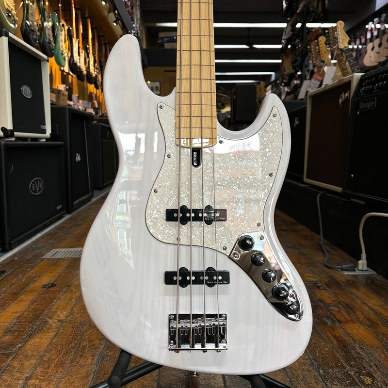sire-marcus-miller-v7-fretless-bass-guitar-2021-white-blonde-w-padded-gig-bag Sire Marcus Miller V7 Fretless Bass Guitar 2021 White Blonde w/Padded Gig Bag