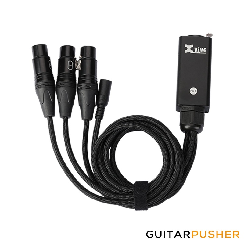 xvive-audio-px-b-3-channel-snake-cable-black Xvive Audio PX-B 3-Channel Snake Cable (Black)