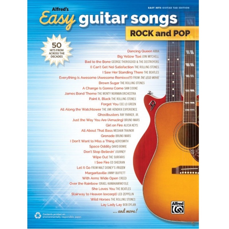 alfred-a-44725-alfred-s-easy-guitar-songs-rock-and-pop Alfred A-44725 Alfred's Easy Guitar Songs: Rock and Pop