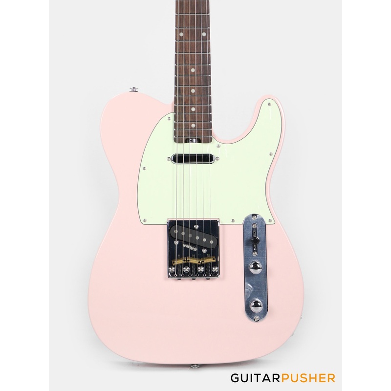 crafter-guitars-charlotte-t-rs-sp-t-style-electric-guitar-maple-neck-rosewood-fingerboard-w-gig-bag-seoul-pink Crafter Guitars Charlotte T RS SP, T-Style Electric Guitar, Maple Neck/Rosewood Fingerboard, w/ Gig Bag - Seoul Pink