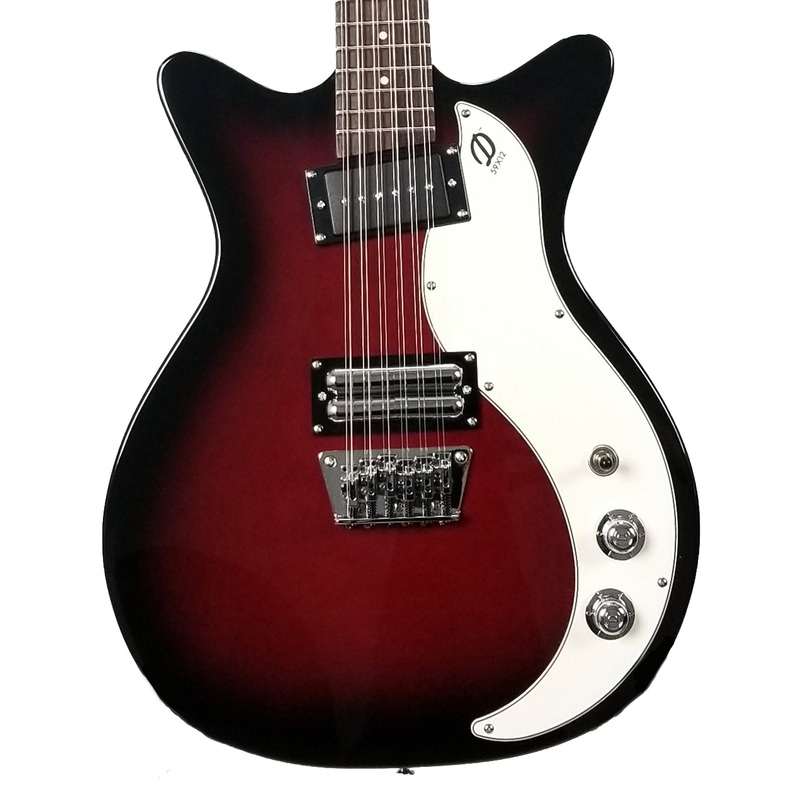 danelectro-59x12-12-string-electric-guitar-red-burst Danelectro 59X12 12-String Electric Guitar - Red Burst