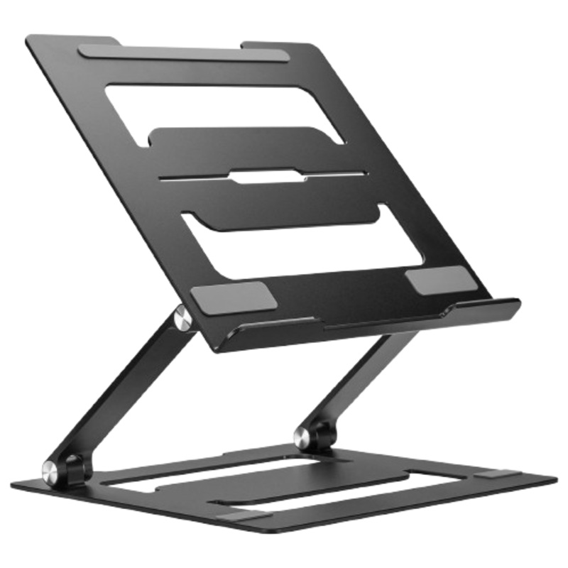 desky-adjustable-laptop-stand-riser-black Desky Adjustable Laptop Stand Riser - Black
