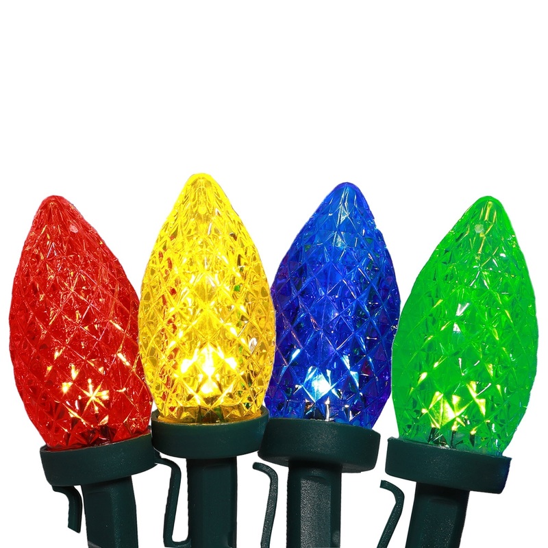 lexi-lighting-c9-pinecone-50-leds-connectable-string-christmas-lights-multicolour Lexi Lighting C9 Pinecone 50 LEDs Connectable String Christmas Lights Multicolour