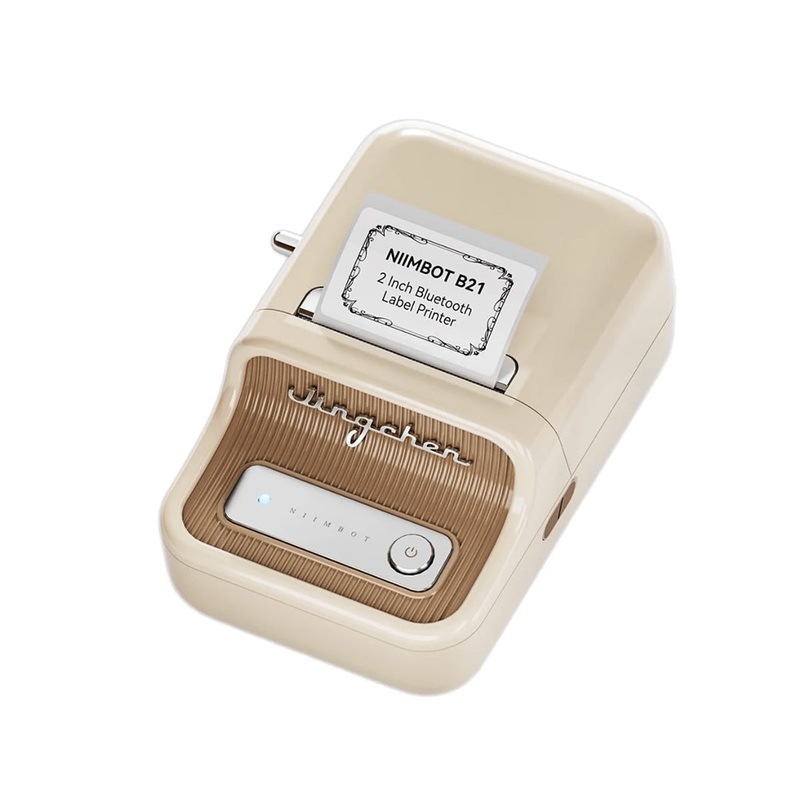 niimbot-b21-thermal-label-printer-beige NIIMBOT B21 Thermal Label Printer (Beige)