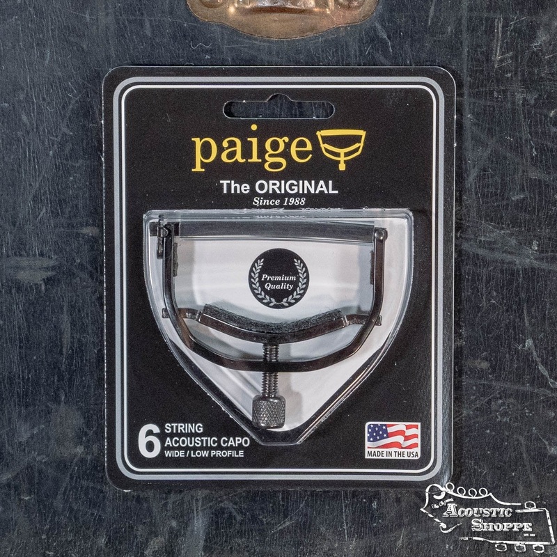 paige-original-6-string-acoustic-guitar-capo-wide-low-profile-p-6e-w Paige Original 6-String Acoustic Guitar Capo - Wide/Low Profile (P-6E-W)