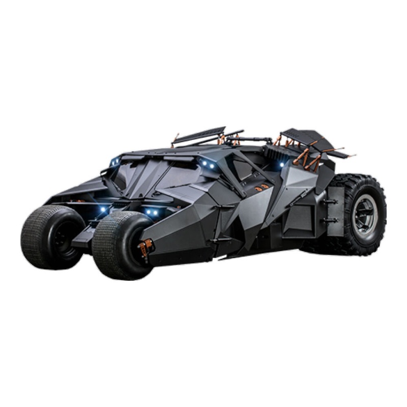 batman-begins-batmobile-1-6-scale-led-collectable-vehicle Batman Begins Batmobile 1:6 Scale LED Collectable Vehicle